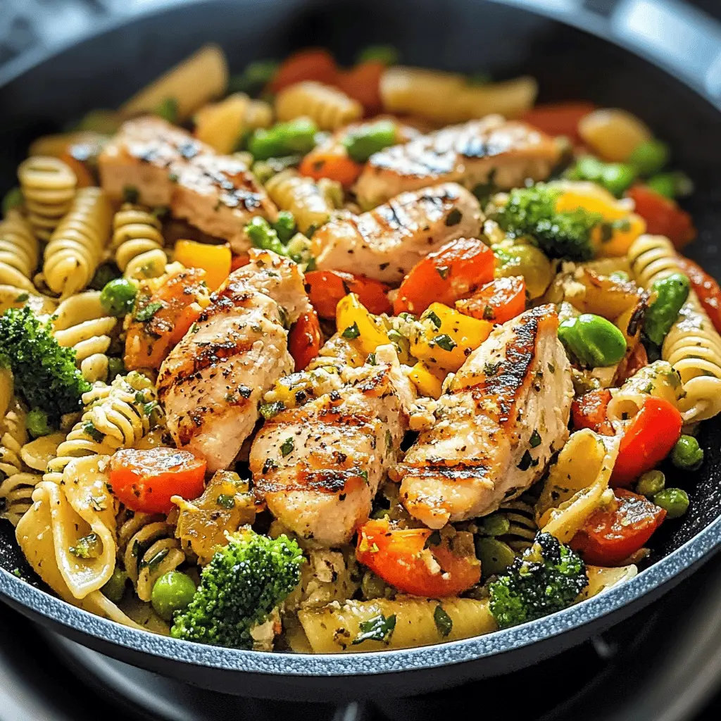 This Chicken Pasta Primavera is a colorful and vibrant dish that combines tender chicken, fresh vegetables, and al dente pasta for a delightful meal! With a simple garlic and olive oil sauce, this recipe captures the essence of spring. Perfect for weeknight dinners or special gatherings, it’s a healthy option that’s packed with flavor. Be sure to save this easy recipe for your next cooking adventure!