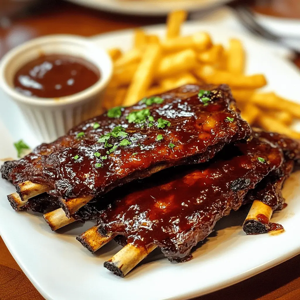 Get ready for tender, fall-off-the-bone ribs just like Texas Roadhouse! This copycat recipe brings together a sweet and smoky barbecue sauce, perfectly seasoned rub, and slow-cooked goodness that your family will love. Save this delicious rib recipe for your next backyard barbecue or family gathering and impress your guests with homemade flavor!