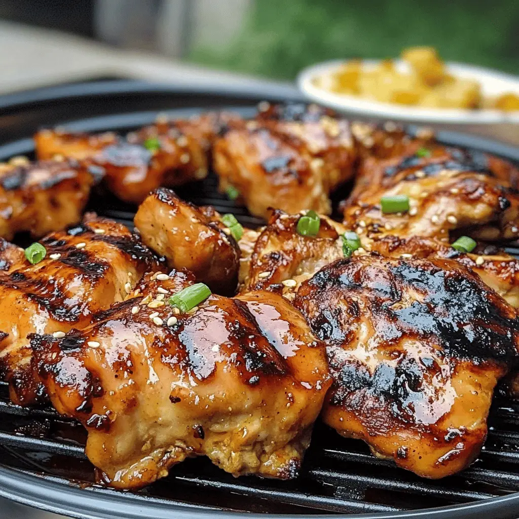 Spice up your dinner with this delicious Grilled Asian Chicken! Bursting with flavors from soy sauce, garlic, and ginger, this recipe will have everyone asking for seconds. Perfect for summer barbecues or a quick weeknight meal. Don't forget to save this pin for easy reference next time you're ready to grill!
