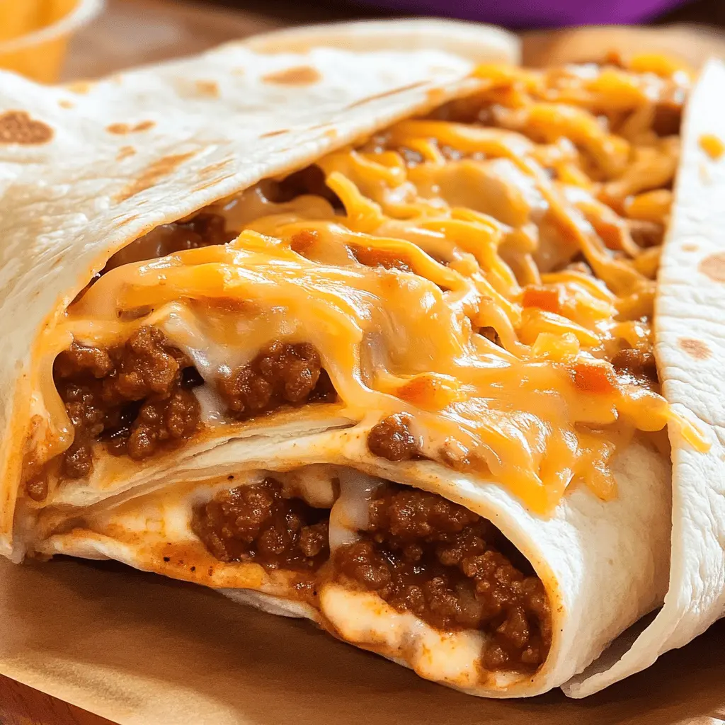 Easy Copycat Taco Bell Chili Cheese Burrito Recipe