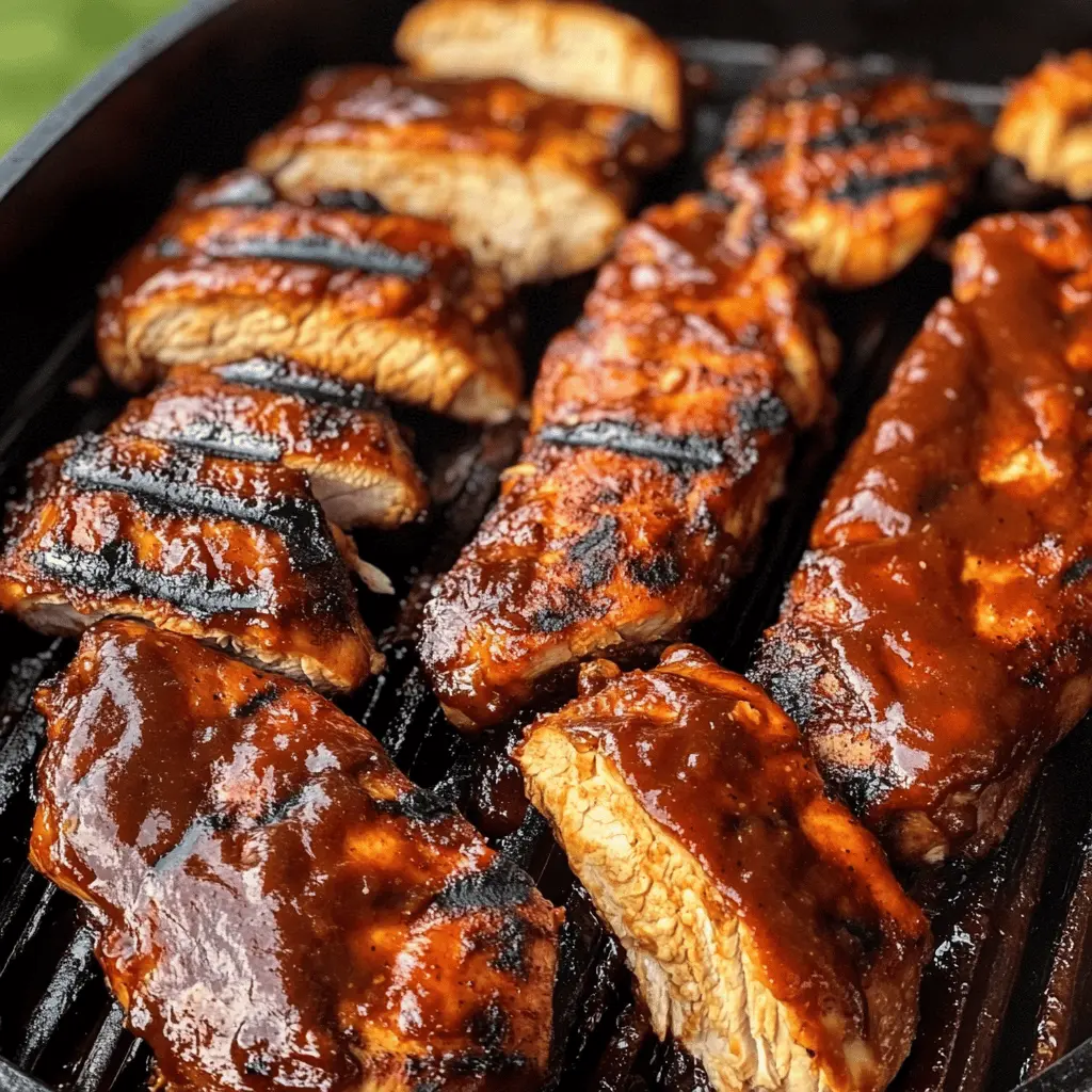 Try this irresistible Traeger BBQ Chicken recipe that promises tender, smoky, and flavorful results every time! Featuring juicy chicken pieces coated in a delicious BBQ sauce, it’s perfect for gatherings, cookouts, or family dinners. Don't forget to save this recipe so you can impress everyone at your next barbecue!