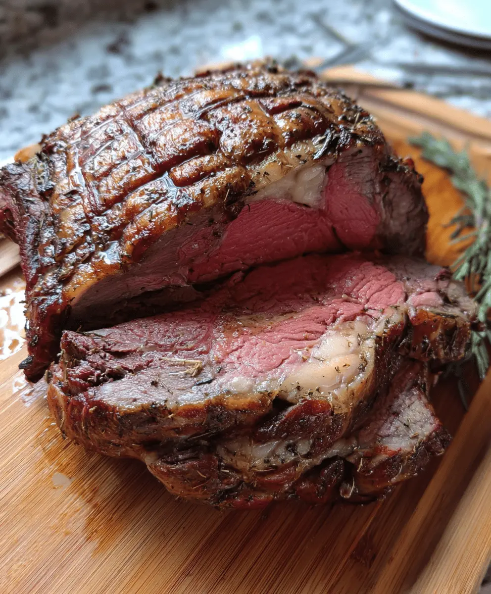 Easy Standing Rib Roast Recipe for Beginners