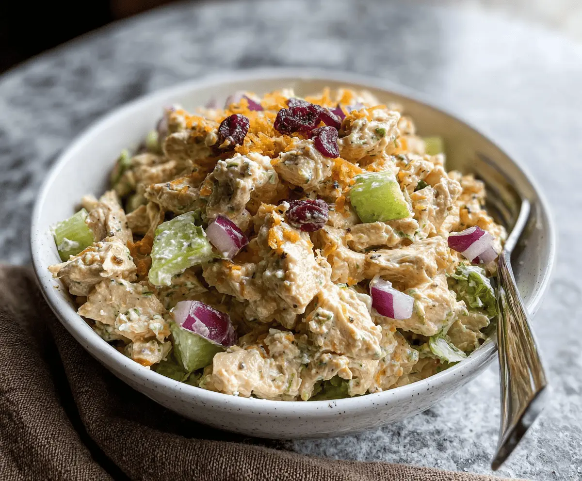 Easy Best Chicken Salad Recipe for Lunch