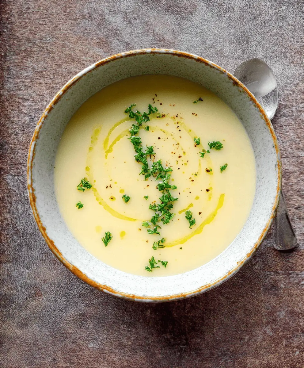 Easy Creamy Potato Leek Soup Recipe
