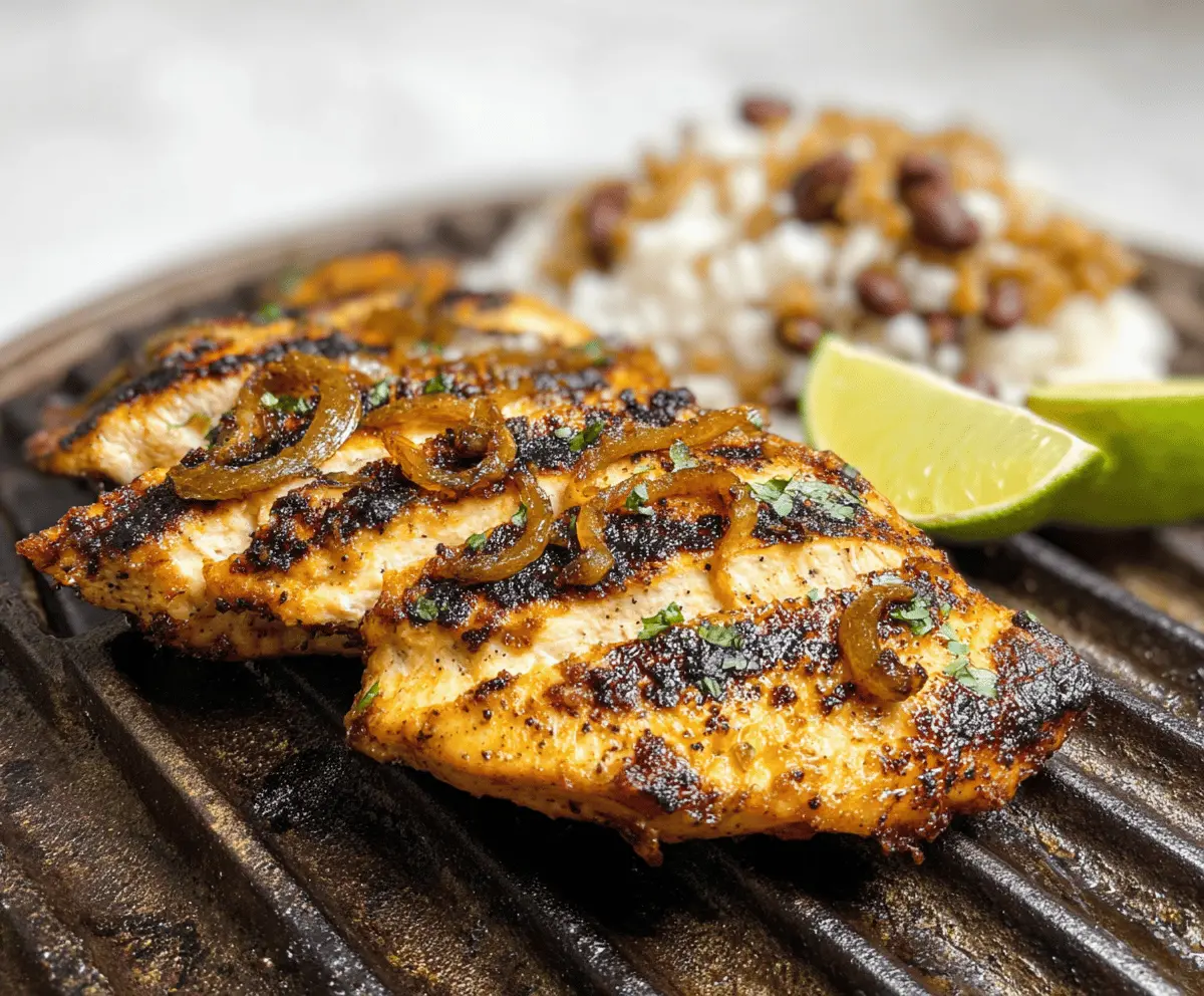 Easy Cuban Pollo A La Plancha Grilled Chicken