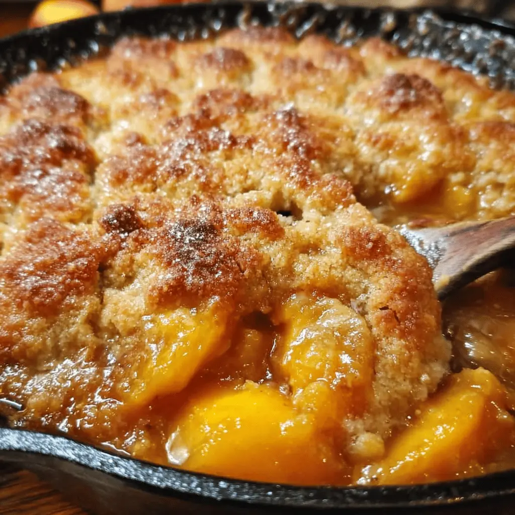 Easy Southern Peach Cobbler Recipe