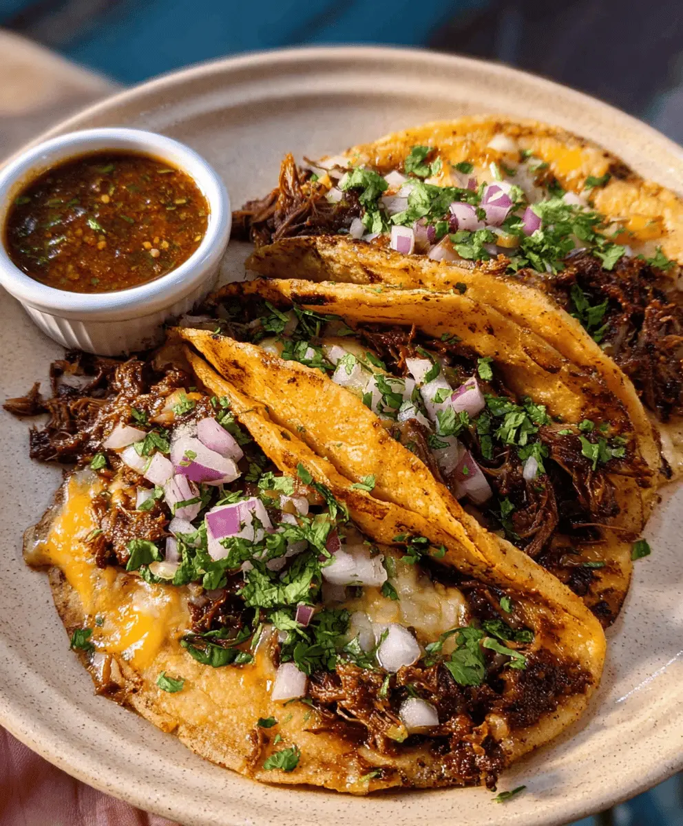 Easy Homemade Quesabirria Tacos Recipe