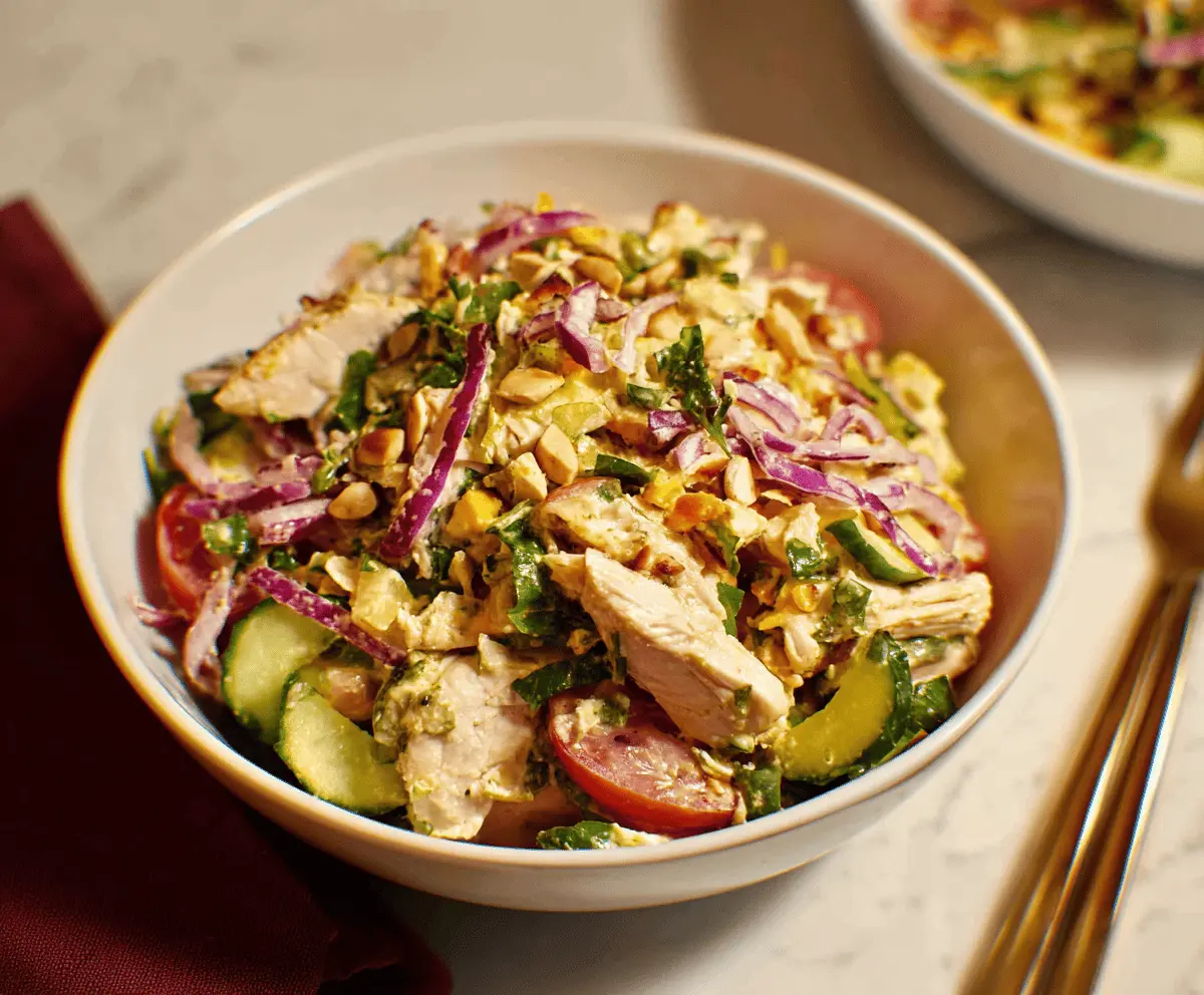 Easy Crunchy Chicken Salad Recipe