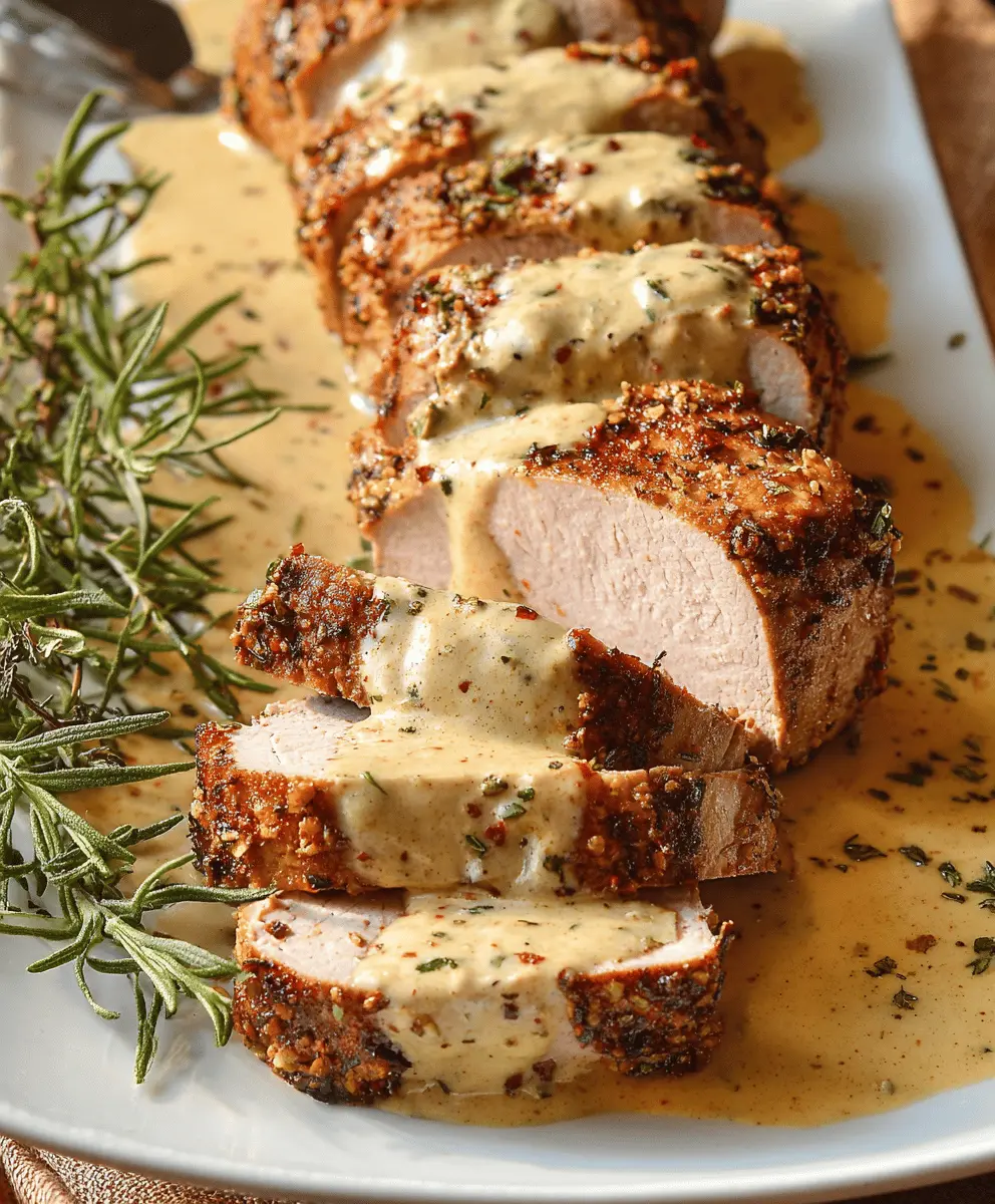 Best Pork Tenderloin With Creamy Dijon Sauce