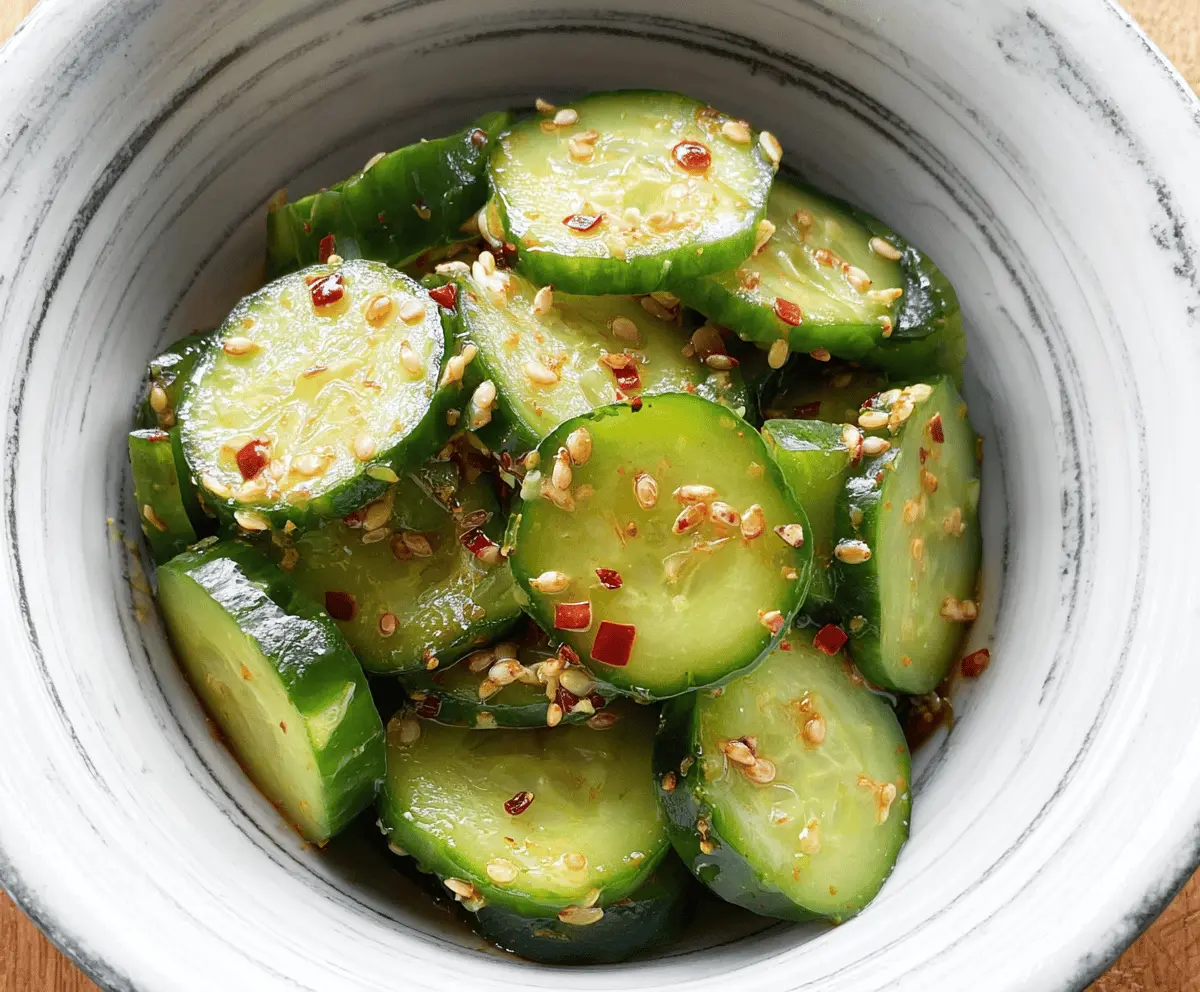 Easy Healthy Japanese Cucumber Salad Recipe