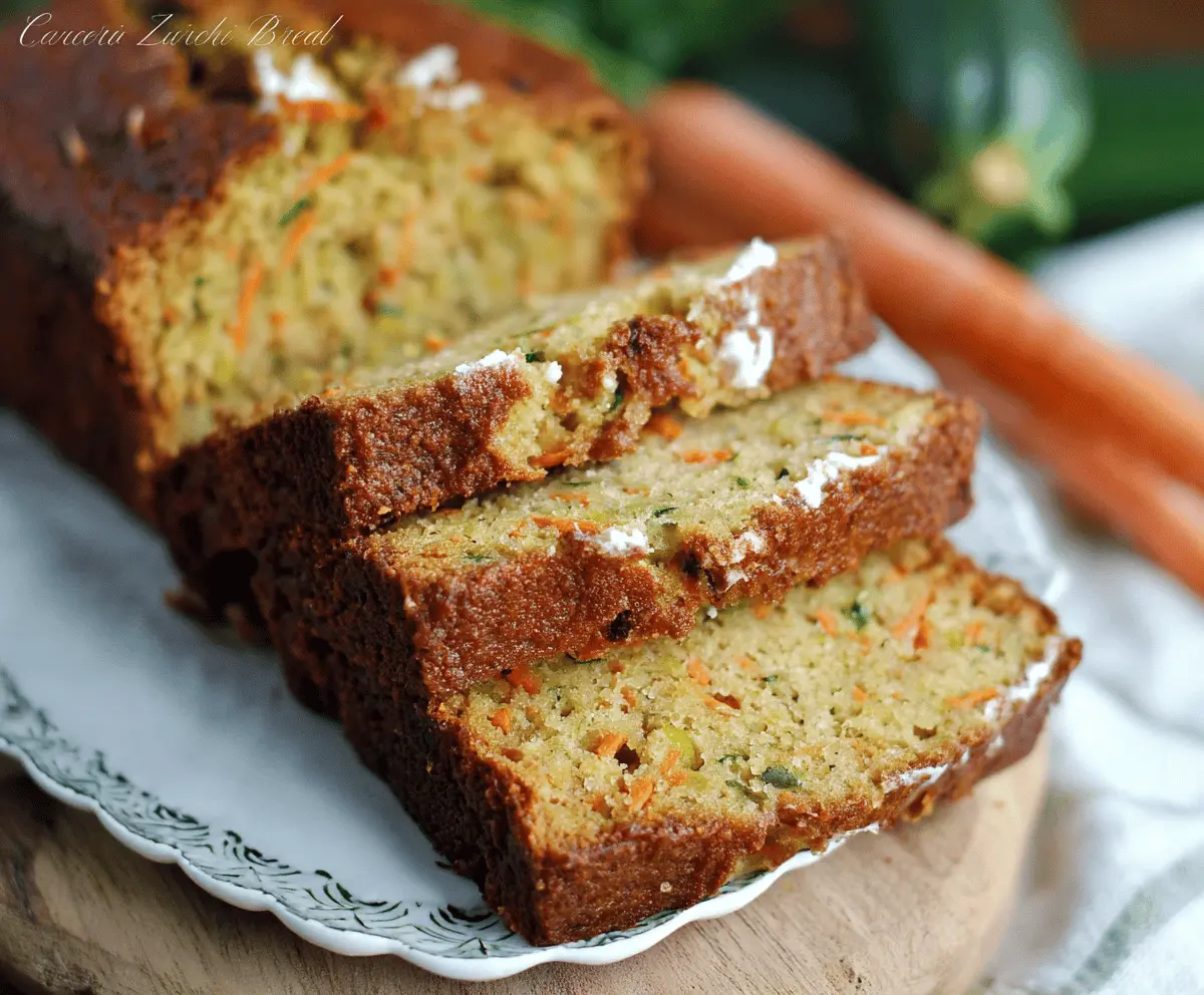 Easy Carrot Apple Zucchini Bread Recipe
