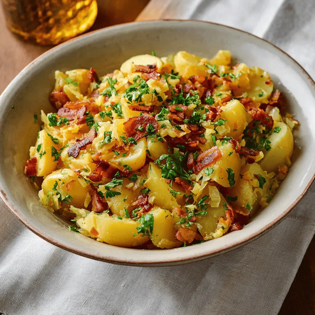 Easy Old-Fashioned German Potato Salad Recipe