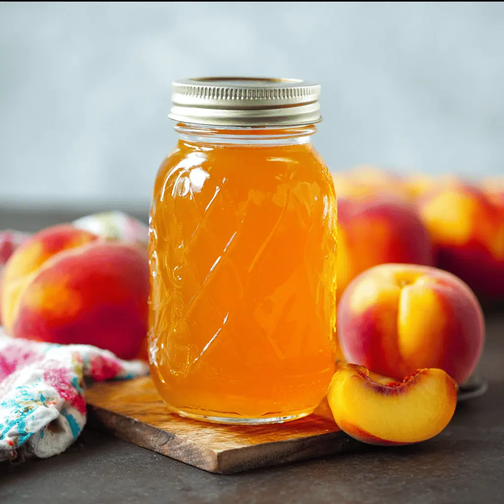 Easy Homemade Peach Syrup Recipe for Drinks & Desserts