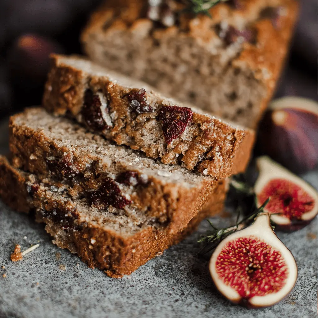 Easy Fig Bread Recipe with Fresh Figs