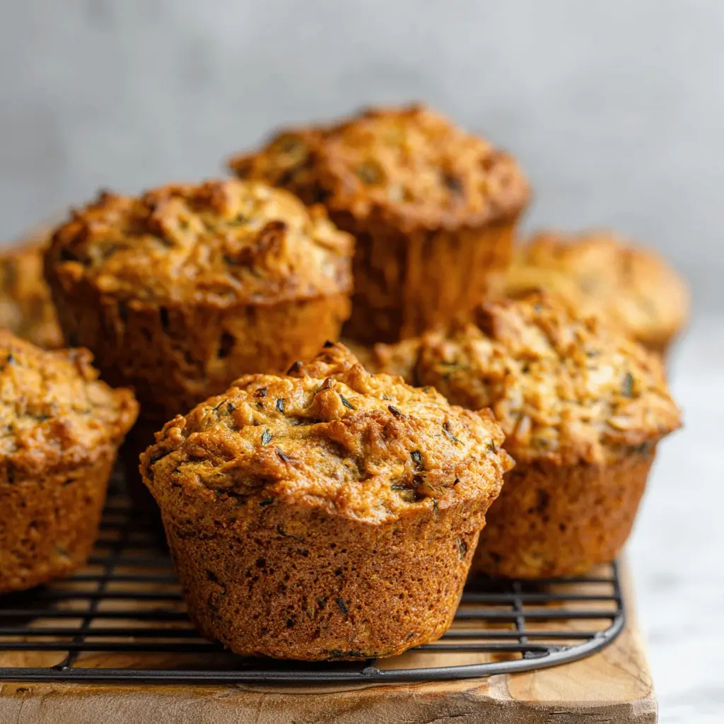 Easy Vegan Zucchini Muffins Recipe