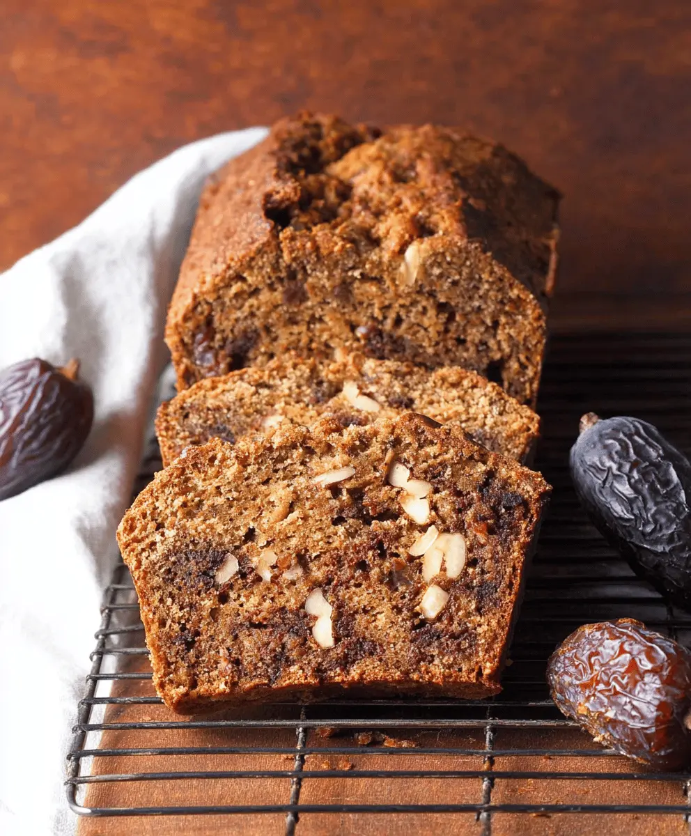 Moist Fig and Date Nut Bread Recipe