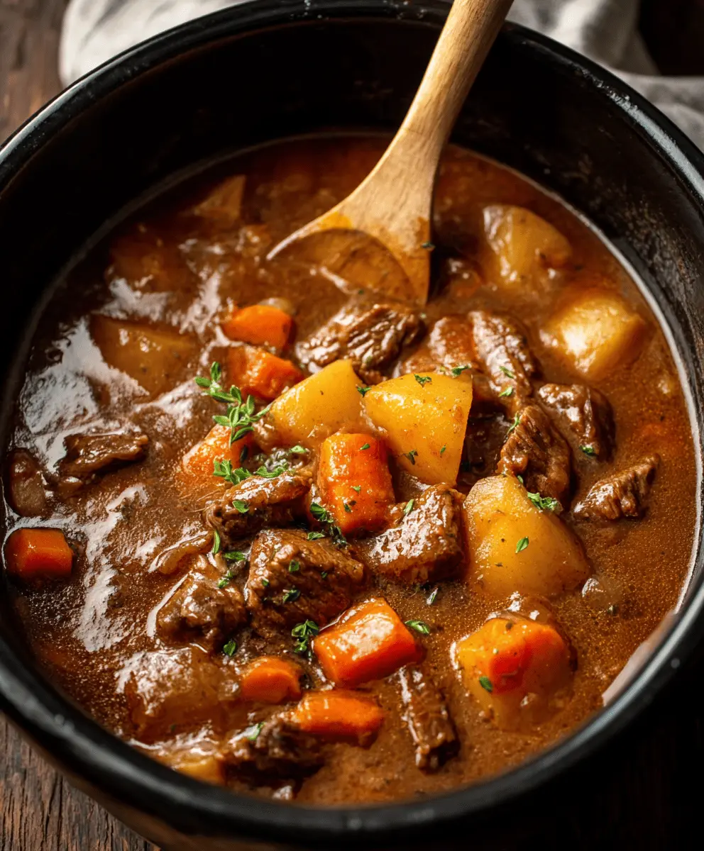 Easy Crockpot Beef Stew Recipe for Tender, Hearty Meals