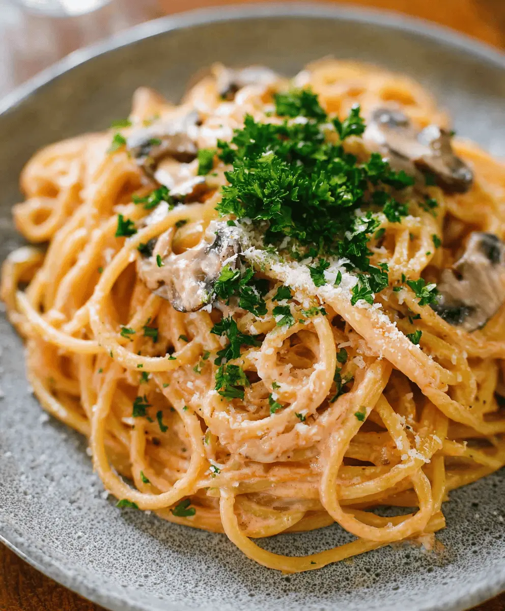 Easy Creamy Spaghetti Recipe for Dinner