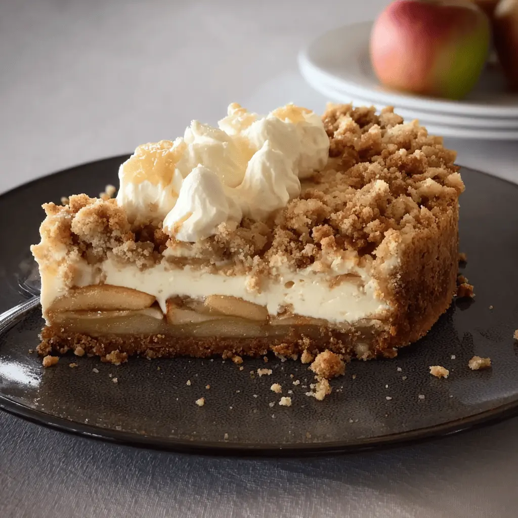 Creamy Mascarpone Apple Crumble Torta Recipe