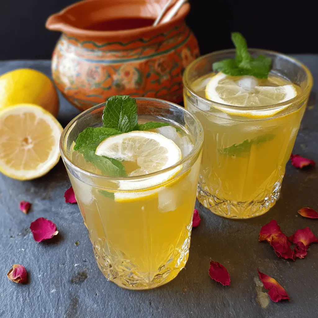 Easy Refreshing Persian Lemonade Recipe