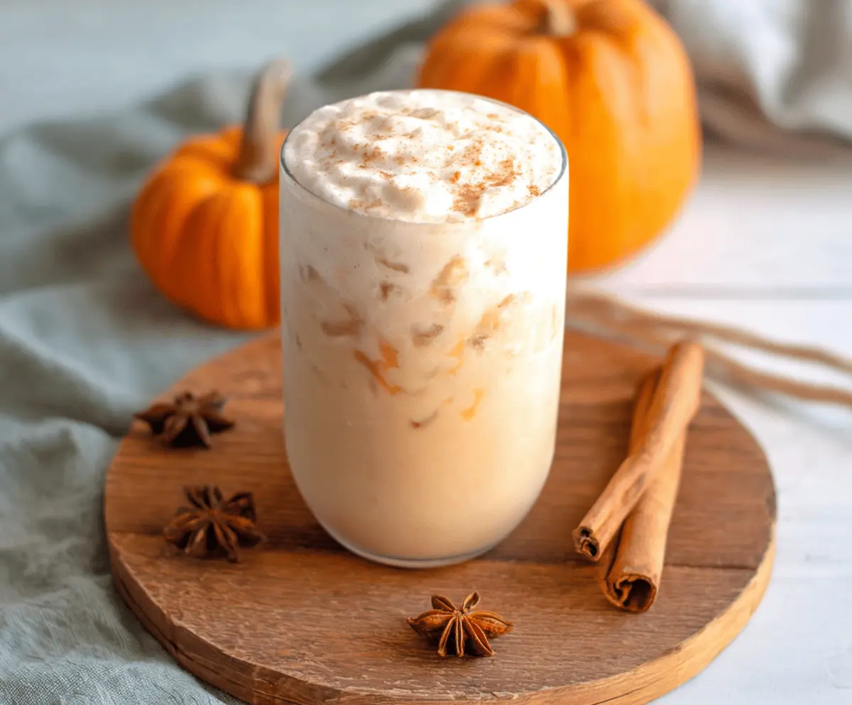 Starbucks Iced Pumpkin Cream Chai Latte Copycat Recipe