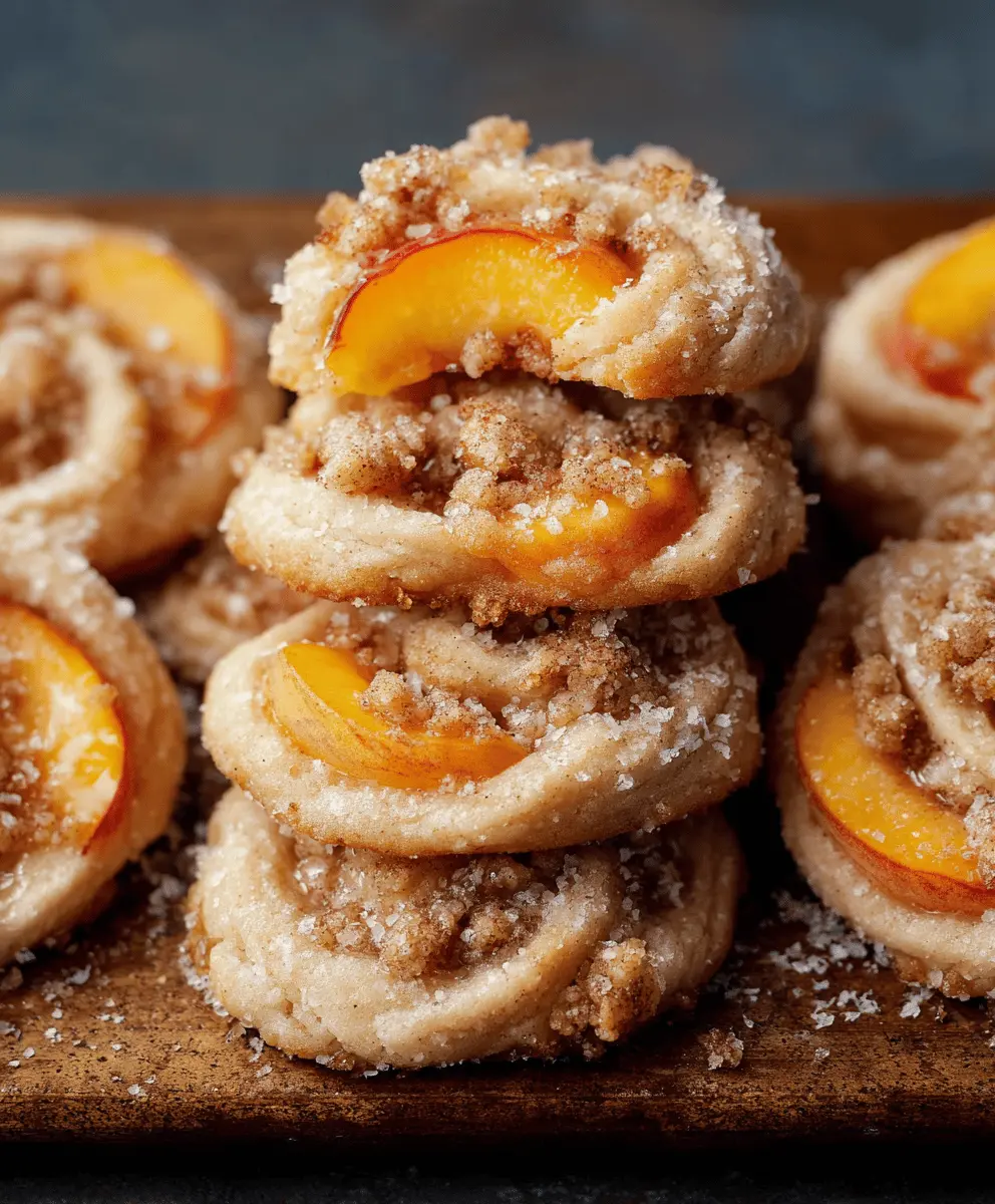 Easy Peach Cobbler Cookies Recipe to Try