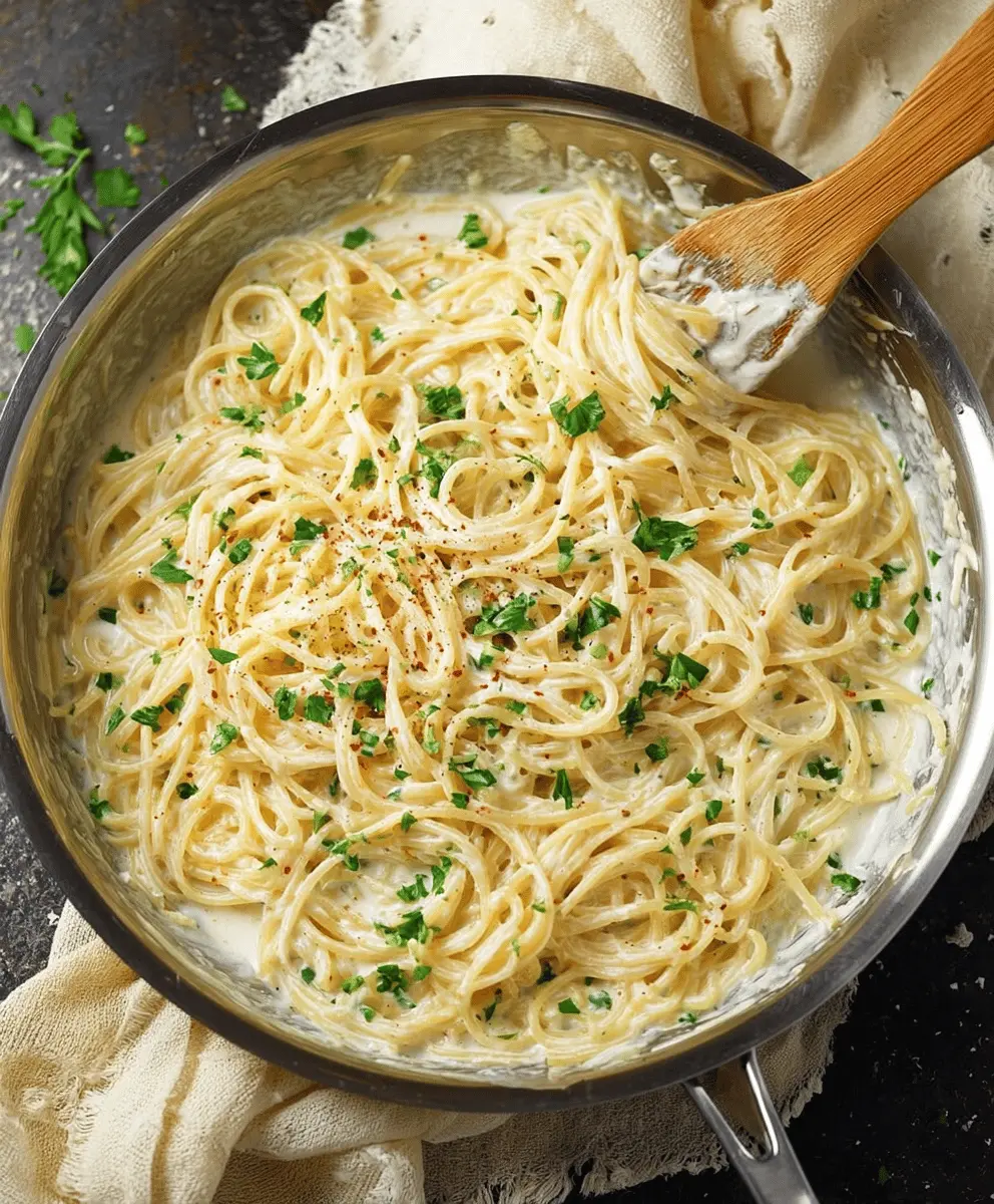 Easy Creamy White Sauce Recipe for Spaghetti