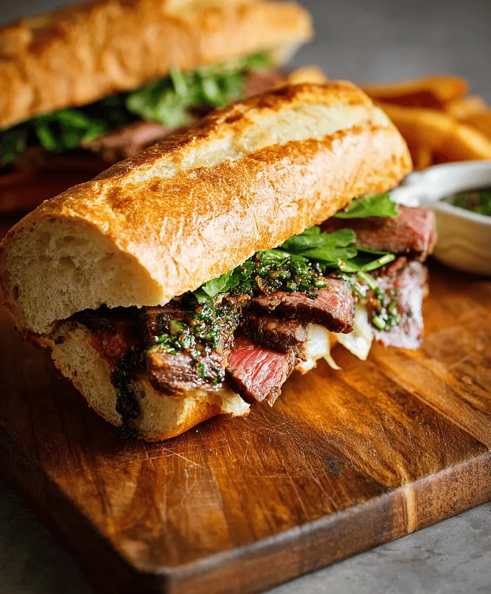 The Best Juicy Steak Sandwich Recipe