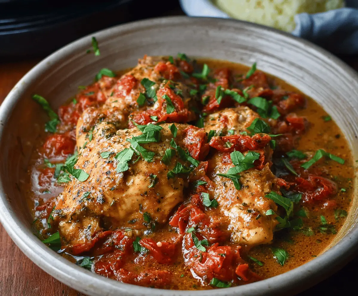 Easy Crock Pot Marry Me Chicken Recipe