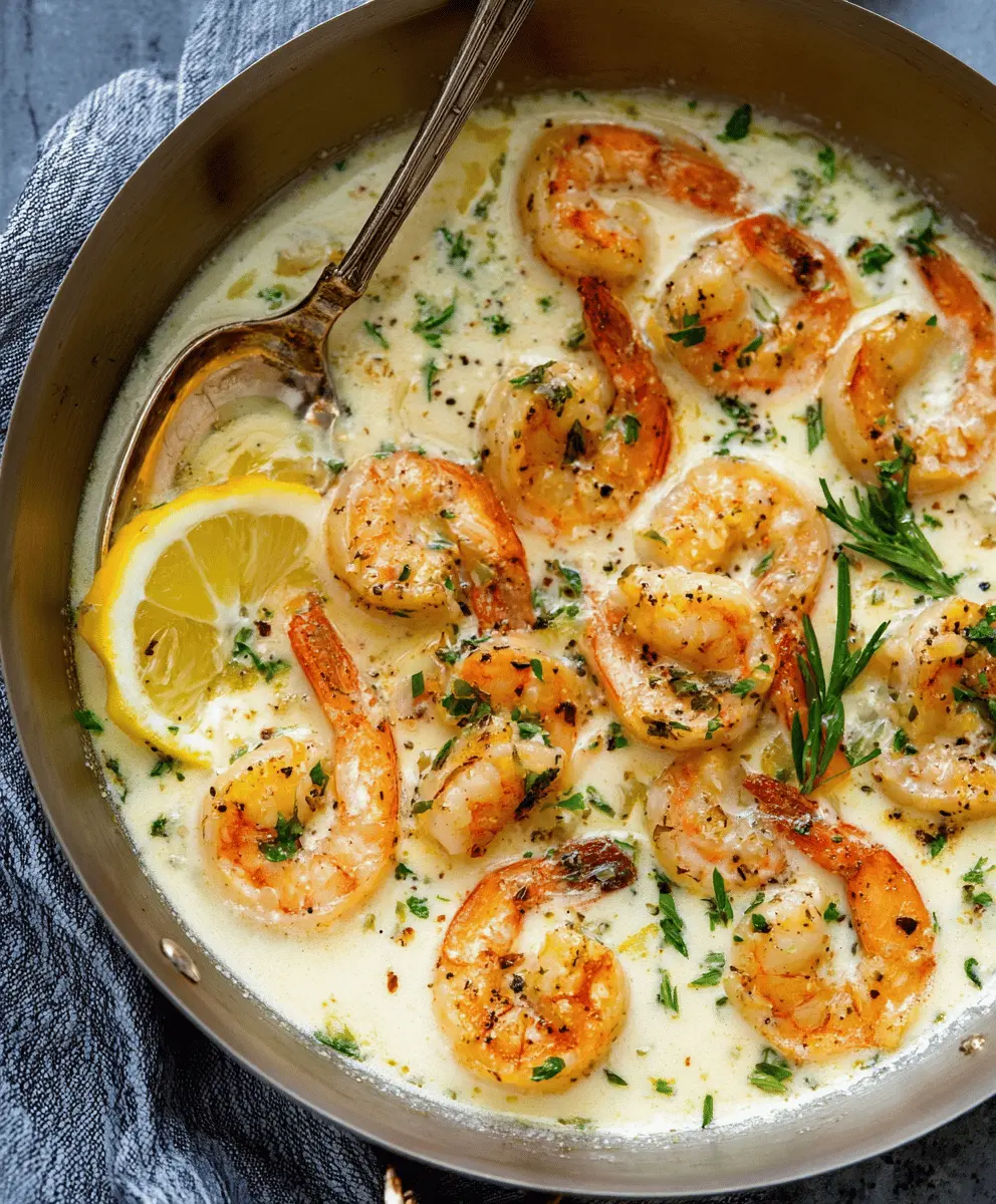 Creamy Garlic Shrimp Recipe for Easy Dinner