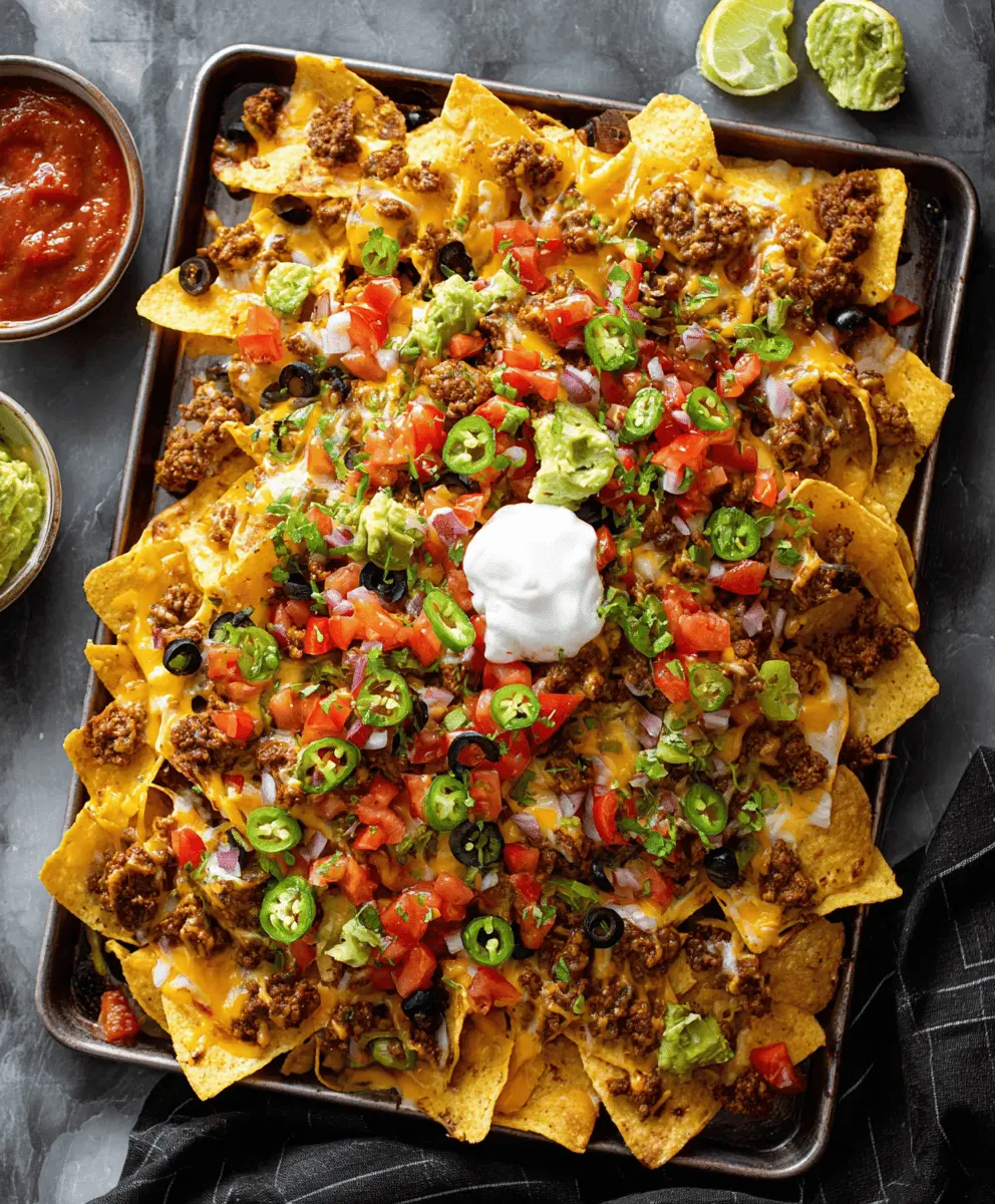 Loaded Nachos Recipe with Easy Toppings