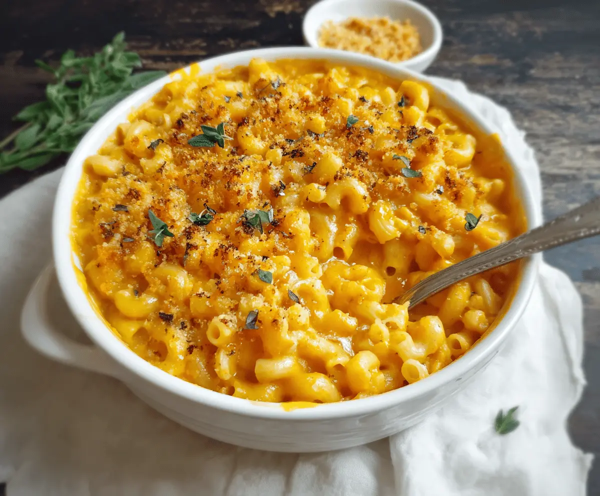 Butternut Squash Mac and Cheese