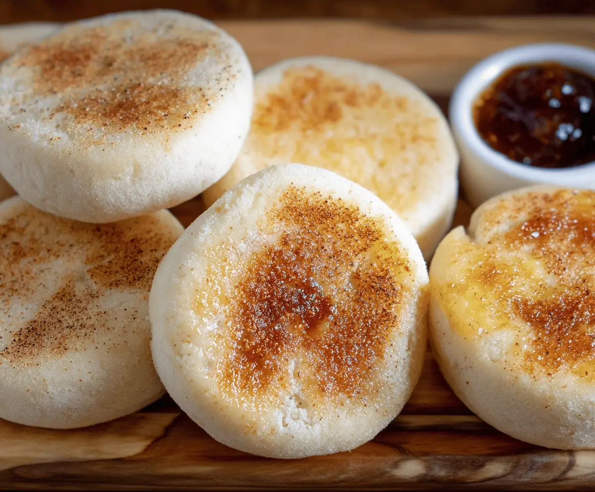 Easy Homemade English Muffins with Perfect Crannies