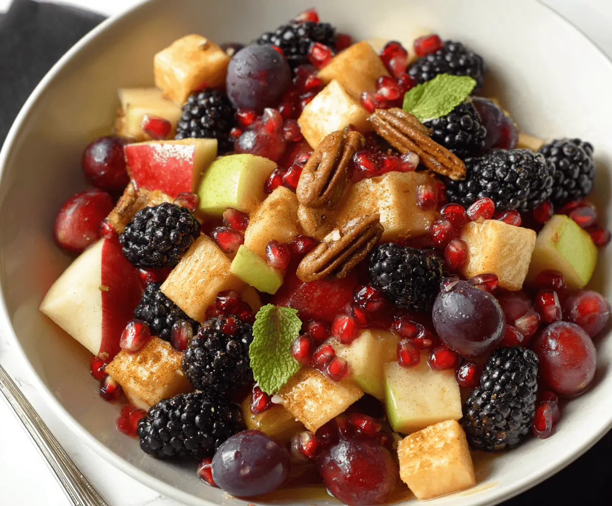 Fall Fruit Salad
