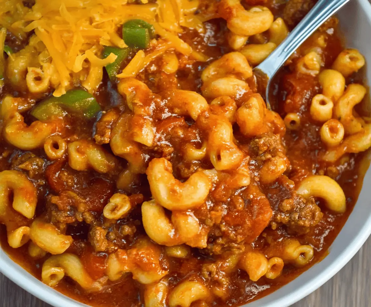 One Pot Chili Mac
