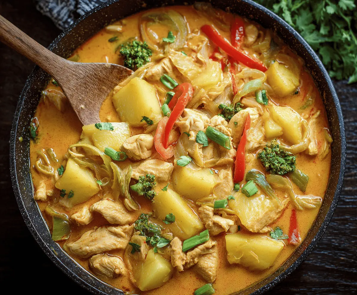 Thai Chicken Pineapple Curry Recipe