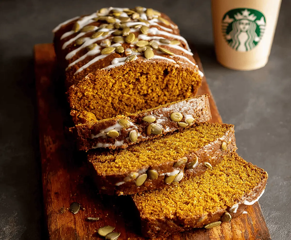The Best Starbucks Pumpkin Bread Recipe