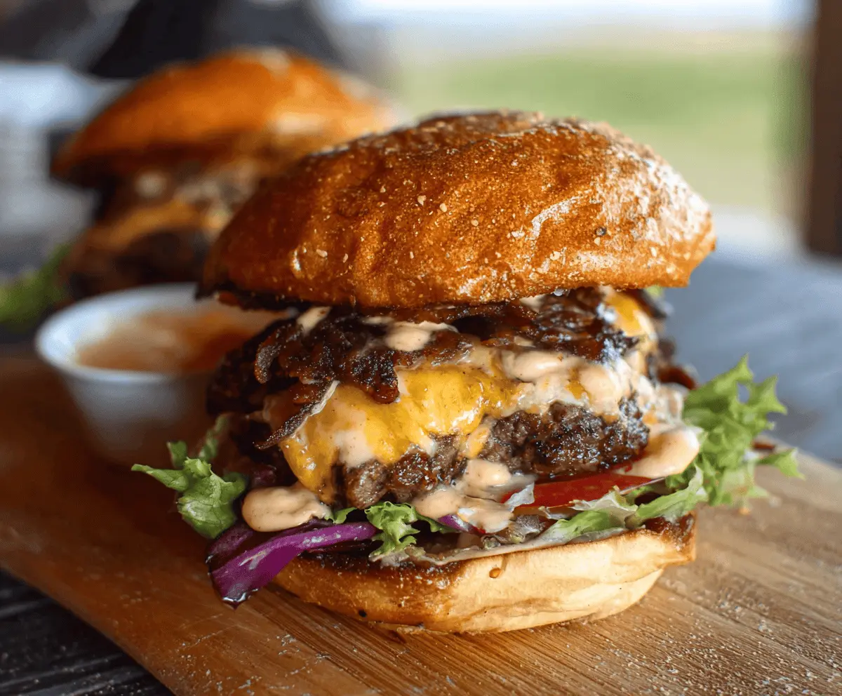 Thrilled Foodie Smash Burgers