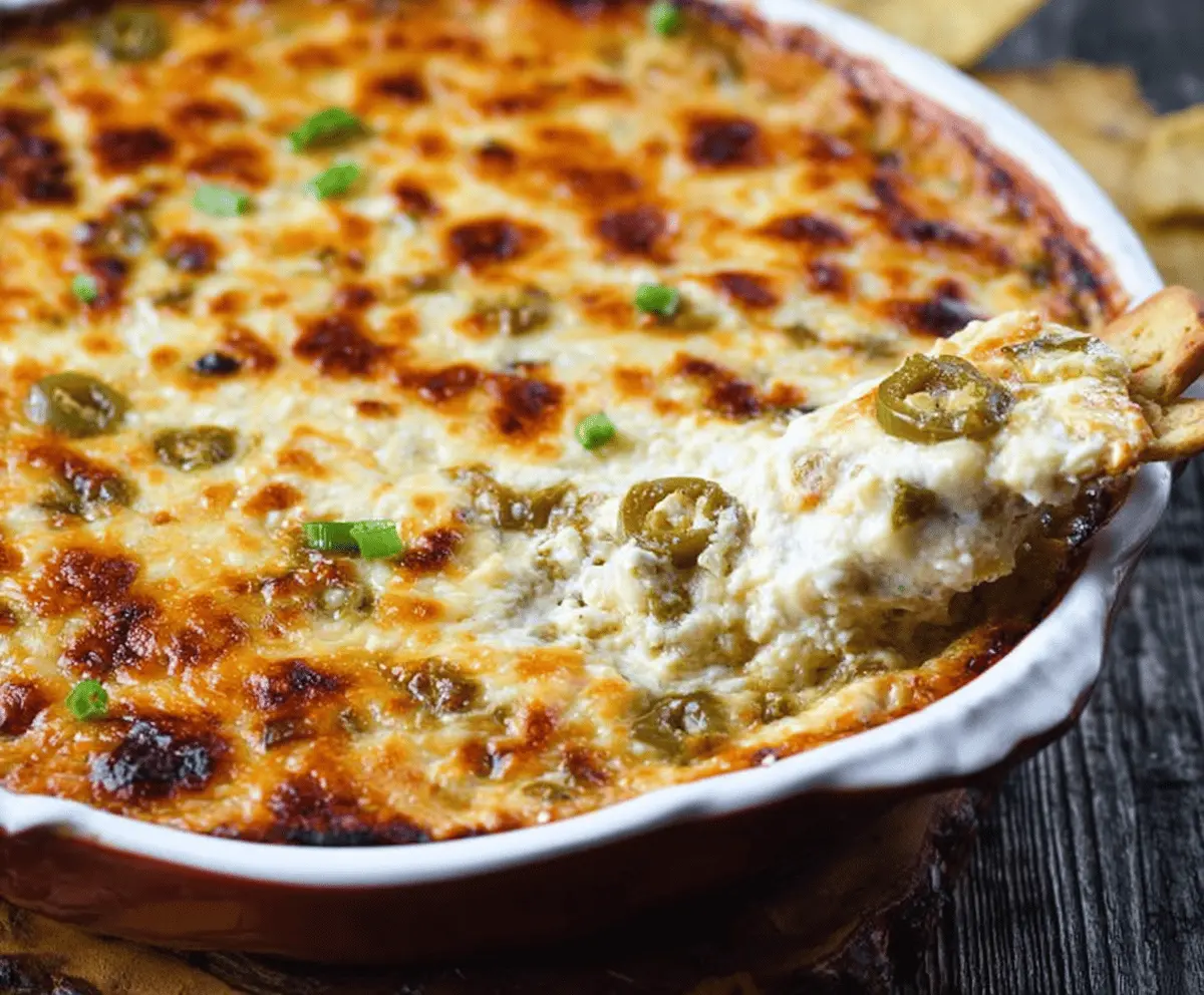 Cheesy Hatch Green Chile Dip