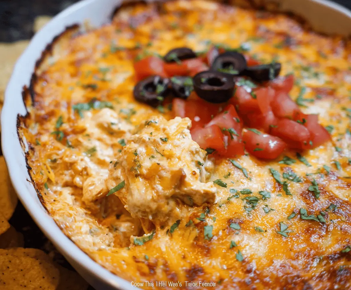 Chicken Taco Dip