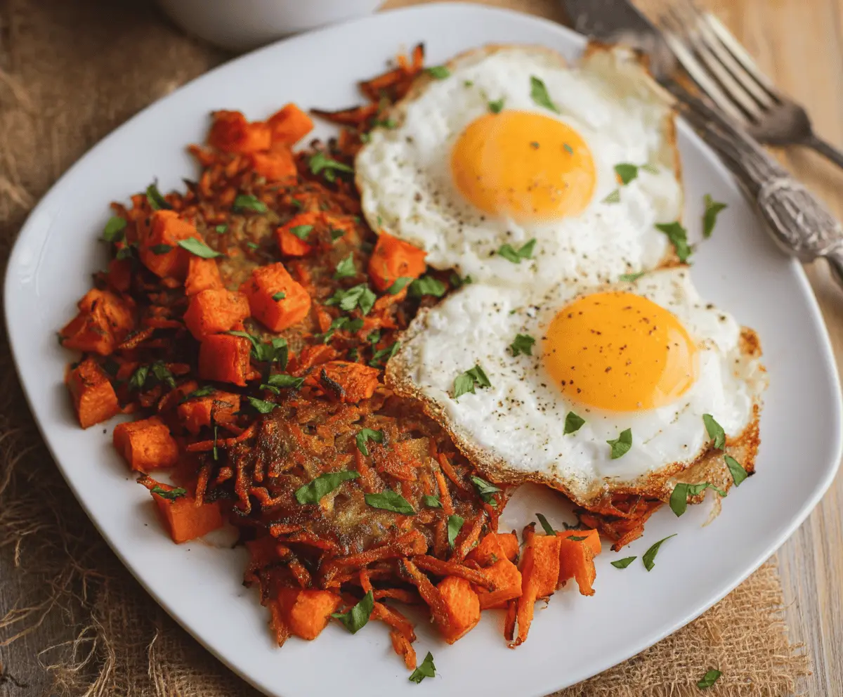 Healthy Sweet Potato Hash Browns