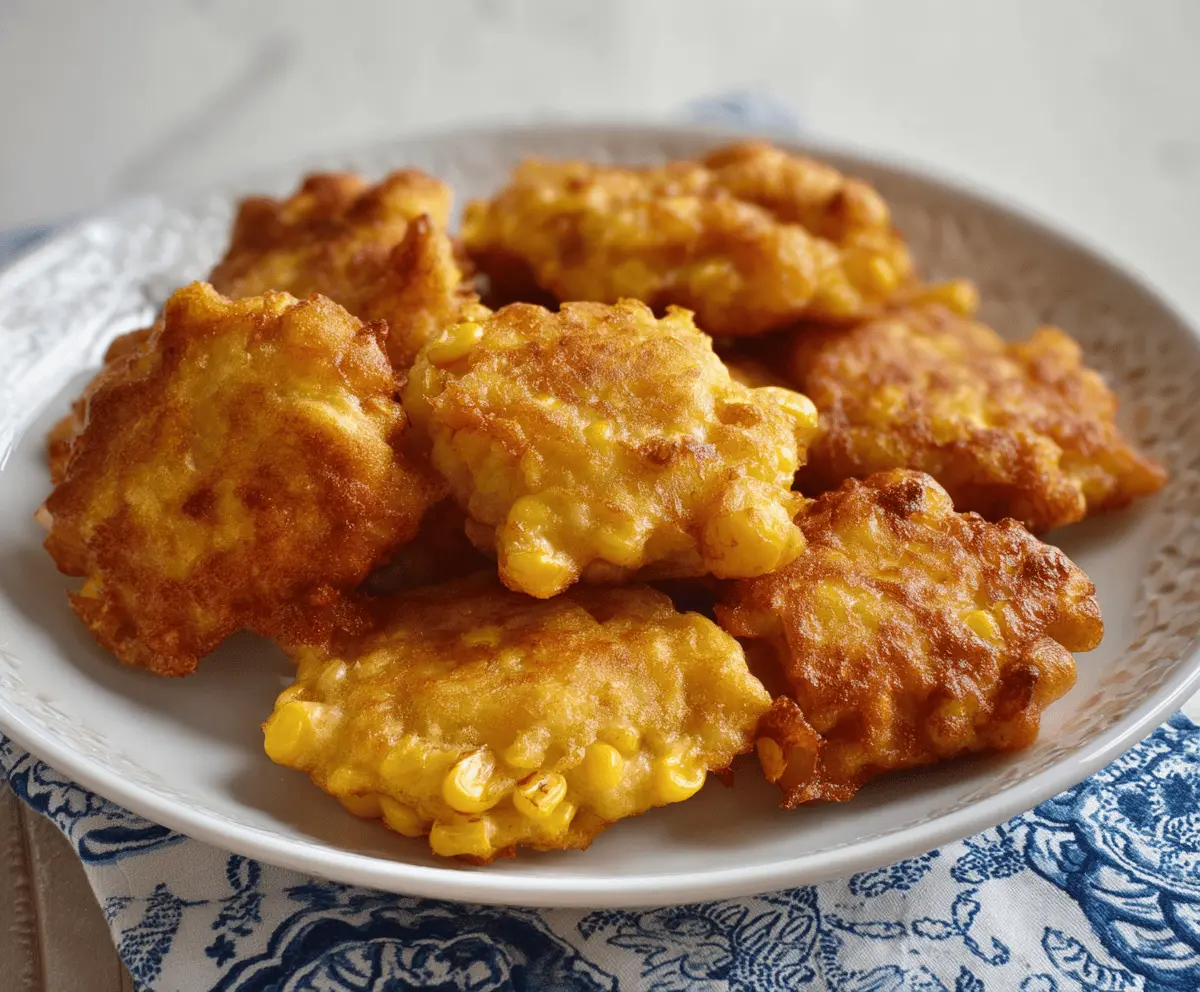 Homemade Corn Fritters