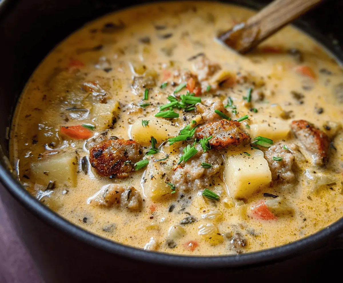Potato and Sausage Chowder