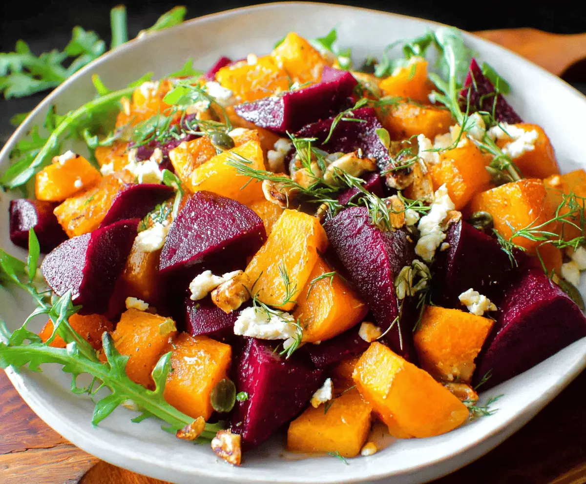 Roasted Beets + Butternut Squash