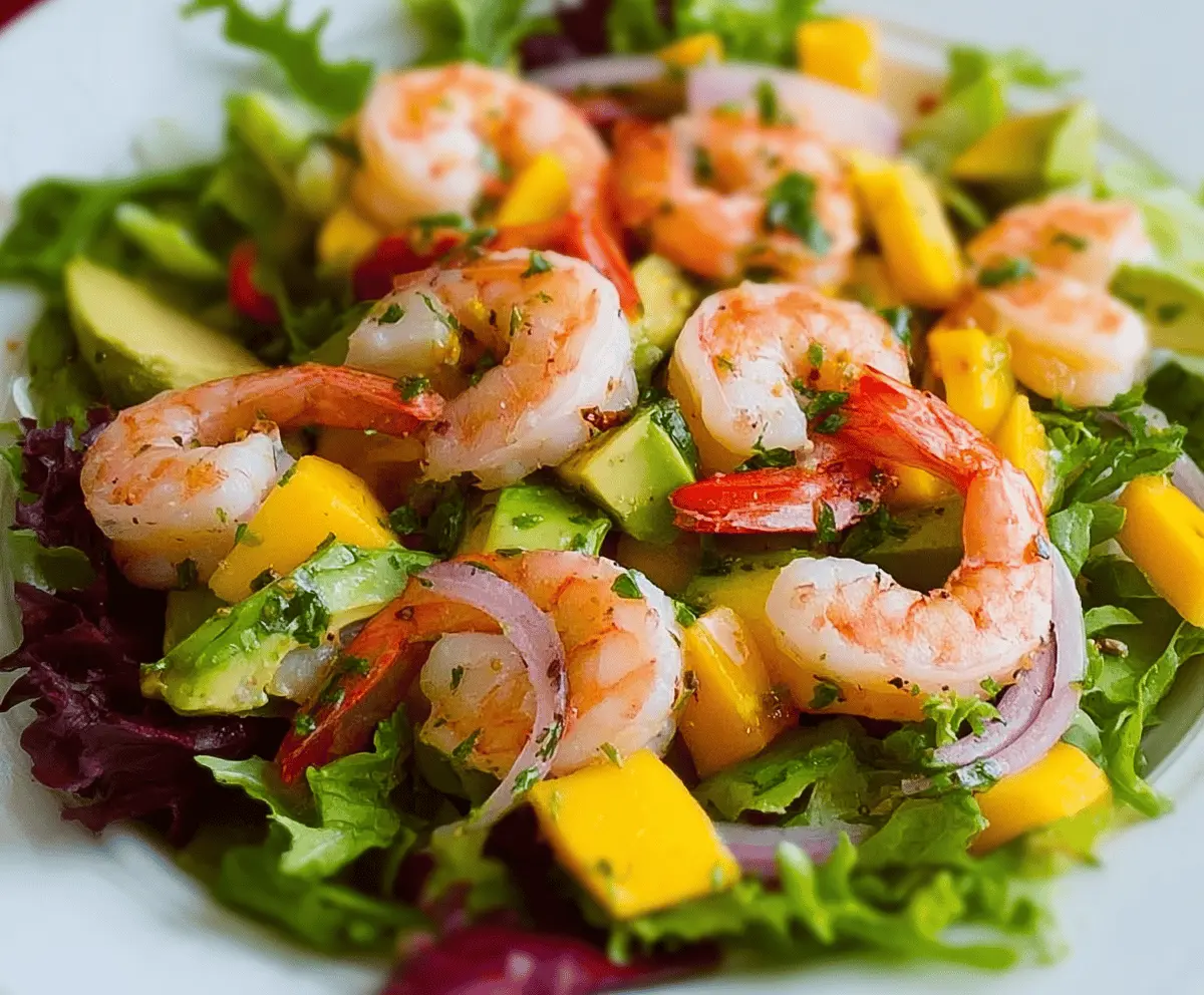 Shrimp and Mango Salad