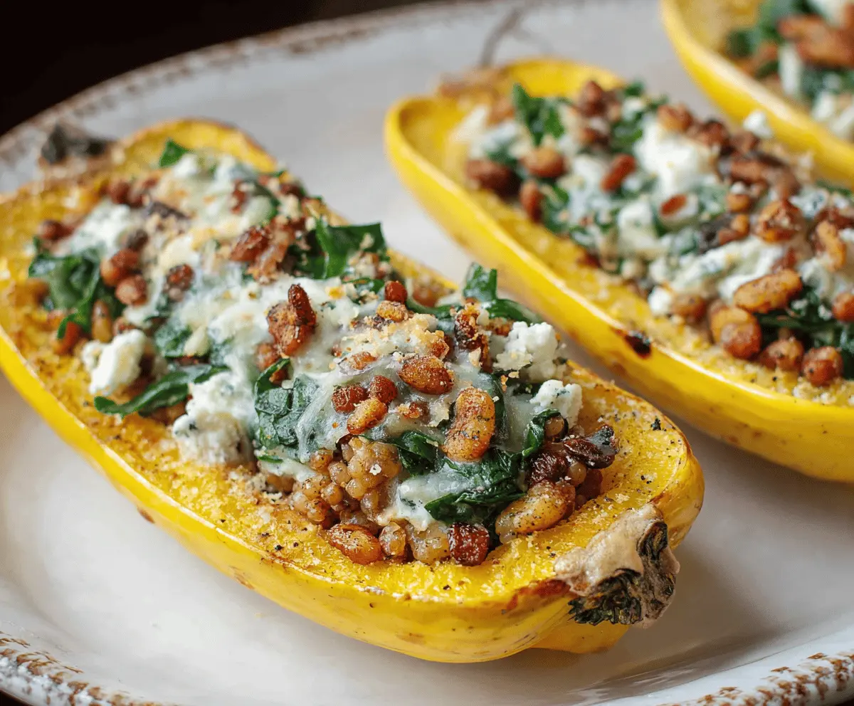 Stuffed Delicata Squash