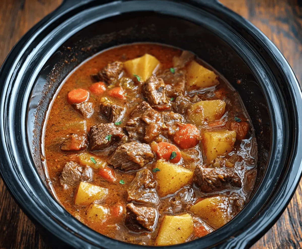  The Best Tender Beef Stew Crock Pot