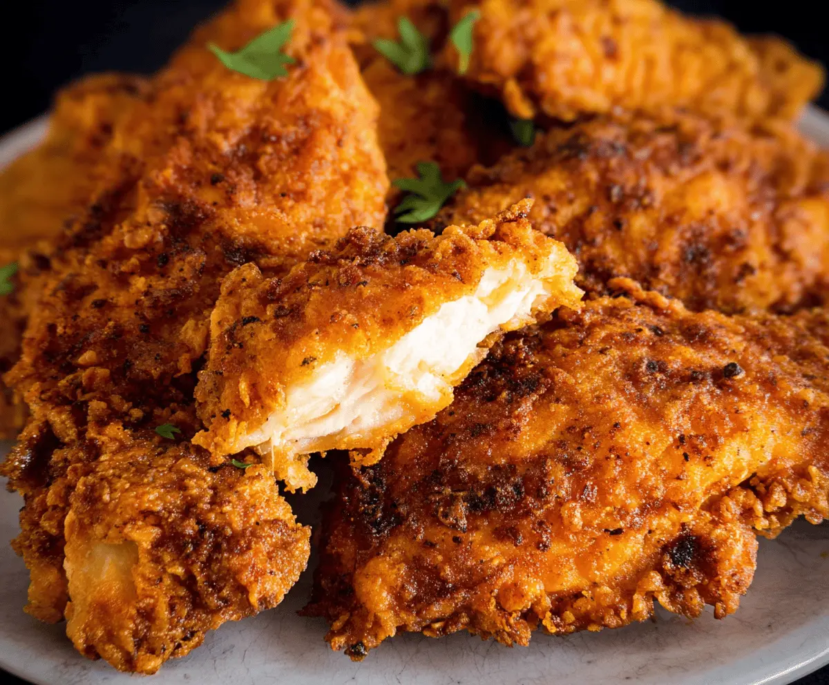 Truly Crispy Oven Fried Chicken Recipe