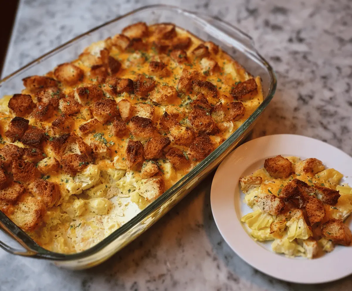 Artichoke Chicken Casserole