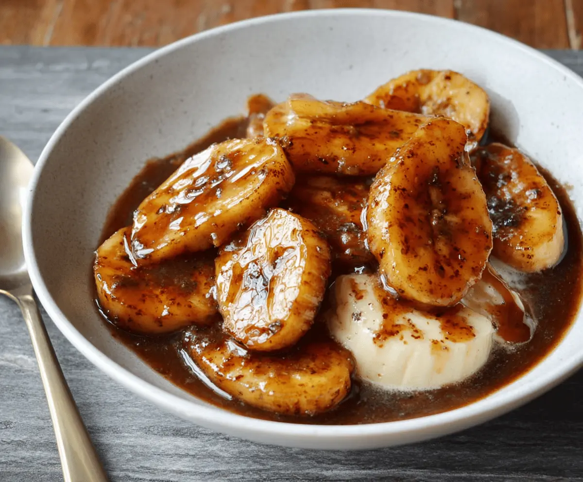 Dairy-Free Bananas Foster